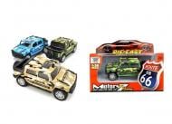 Автомобиль DIY TOYS 1:36 Военный внедорожник pull-back 6809358