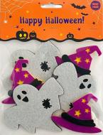 Декор Аплі Краплі из фетра Призрак + шляпа