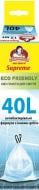 Эко-пакеты для мусора Помічниця Supreme Eco Friendly антибактериальные биоразлагаемые 40 л 12 шт. (Supreme Eco Friendly)