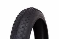 Велопокрышка Wanda 24x4.0 черный P1272 (фэт-байк) TIR-141 черный