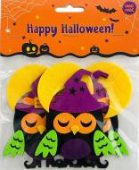 Декор Аплі Краплі из фетра Сова + луна Декор Аплі Краплі из фетра Сова + луна