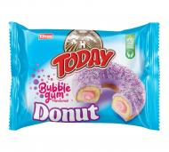 Пончик Elvan TODAY DONUT со вкусом жевательной резинки BUBBLE GUM 50 г