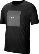 Футболка Nike W NSW TEE OVERSIZED LUX 1 CK4381-010 р.M черный/белый