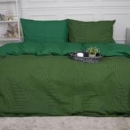 Комплект постельного белья Бязь Ranforce Elite 17-0632 Diamond Emerald 175х210 см мультиколор MirSon