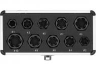 Головка к поврежденным болтам и рощам YATO 10 шт. YT-060311