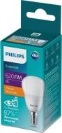 Лампа светодиодная Philips ESS матовая 6 Вт P45 E14 220 В 2700 К 929001886807