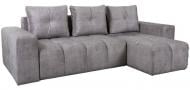 Диван угловой FRISCO Брандо Teddy 09 серый 2800x1700x830 мм