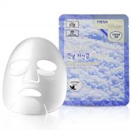 Маска тканинна для обличчя 3W Clinic освітлююча Fresh White Mask Sheet 23 мл