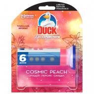 Диски туалетные DUCK cosmic peach