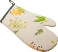 Прихватка-варежка Вафельная 18x29 см бежевый