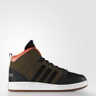 Ботинки Adidas CF HOOPS MID WTR AC7790 р.43 1/3 коричневый