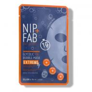 Маска тканинна для обличчя Nip+Fab з гліколевою кислотою та киснем Extreme 23 г 1 шт.