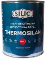 Краска SILIC Thermosilan термостойкая черная мат 0,7 л