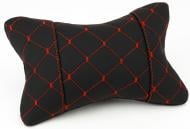 Подушка автомобильная Kerdis Standart коричневая прошивка 29х18х5 см