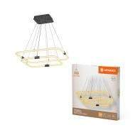 Підвіс Ledvance Decor Tetragon 2XPendant Click DIM 3000К 23 Вт чорний