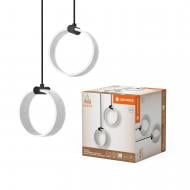 Підвіс Ledvance Decor Circle 2XPendant Click CCT 3000/4200/6500K 14 Вт чорний