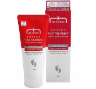 Крем для ног 3W Clinic увлажняющий лечебный Enrich Foot Treatment 100 мл