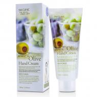 Крем для рук 3W Clinic зволожувальний Олива Olive Hand Cream 100 мл