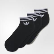 Носки Adidas AZ5523 р.35-38 черный 3 шт.