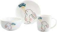 Набір дитячого посуду Bunny 3 предмета (A0690-KS-04) Astera