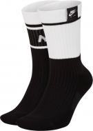 Шкарпетки Nike U SNKR SOX CRW SK0202-100 р.S білий 2 шт.