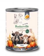 Корм влажный беззерновой для активных собак Baskerville Prebio говядина с тыквой 800 г