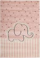 Ковер Balta Afrika Elephant Pink 02761 R 113x173 см