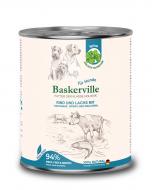 Корм влажный беззерновой Baskerville Holistic говядина и лосось с пастернаком, шпинатом и зеленью 800 г Корм влажный беззерновой Baskerville Holistic говядина и лосось с пастернаком, шпинатом и зеленью 800 г