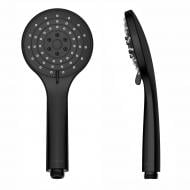 Ручний душ Imprese 100 мм, 3 режими, блістер, чорний матовий Ручний душ Imprese 100 мм, 3 режими, блістер, чорний матовий