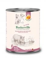 Корм влажный беззерновой Baskerville Holistic кабан и утка с тыквой и зеленью 800 г