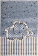 Ковер Balta Afrika Elephant Blue 02761 R 113x173 см