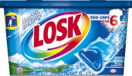 Капсули для машинного прання Losk Duo-Caps Гірське озеро 12 шт.
