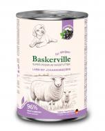 Корм влажный беззерновой Baskerville Super Premium ягнёнок и смородина 400 г