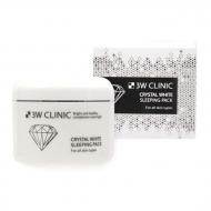 Маска для лица 3W Clinic ночная отбеливающая Crystal White Sleeping Pack 100 мл