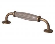 Меблева ручка скоба DC D-126/128 G4 128 мм бронза