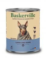 Корм влажный беззерновой для собак Baskerville Classic ягненок и петух 800 г
