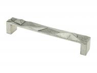 Меблева ручка скоба DC DL 21/224 BAI 224 мм темне срібло