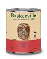 Корм влажный беззерновой для собак Baskerville Classic говядина 800 г