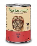 Корм влажный беззерновой для собак із чутливим травленням Baskerville Classic говядина 400 г