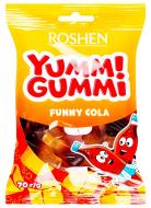 Цукерки Roshen желейні Yummi Gummi Funny Cola 70 г (4823077622090)