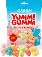 Цукерки Roshen желейні Yummi Gummi Softy Hippos 100 г (4823077622588)