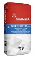Клей для плитки SCANMIX MULTISUPER Grey 119 25 кг