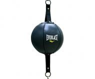 Груша Everlast PU Double End 20 см чорний із сірим