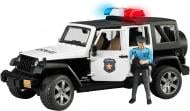 Джип Bruder Wrangler Unlimited Rubicon Police + фигурка полисмен 1:16 2526