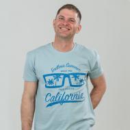 Футболка мужская Sol's Imperial 11500245/105 р.M серо-голубой