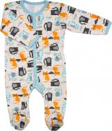 Комбинезон Bambinelli Котики р.68 бежевый с принтом