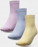 Шкарпетки 4F 4FJSS22USOCF034-91S р.32-35 різнокольоровий 3 шт.