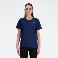 Футболка New Balance NEW BALANCE SHORT SLEEVE WT41222NNY р.M синий