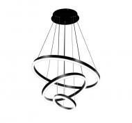ВИТРИНА! Люстра светодиодная Berger 3x75 Вт LED-модуль черный 7014-PL-75 Black