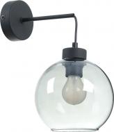 ВИТРИНА! Бра TK Lighting Cubus 1x60 Вт E27 дымчатый прозрачный 4138
